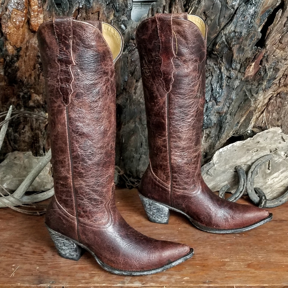 Old Gringo 'mohawk' cowboy boots - Picture 2 of 7